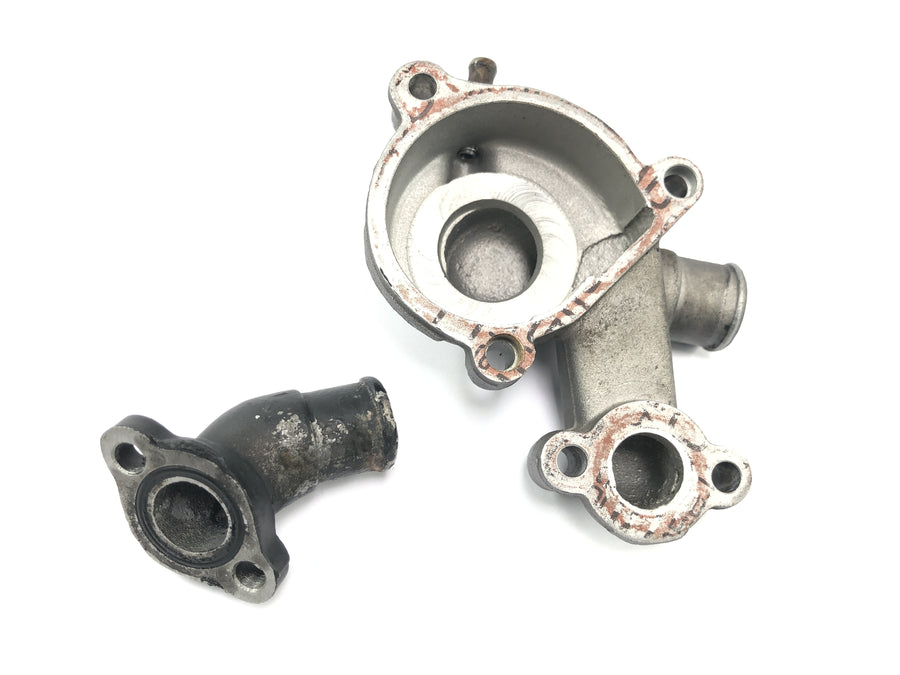Husqvarna TE 610 H6 8AE [TE 570 H7] - Water pump cover coolant pump housing with coolant flange