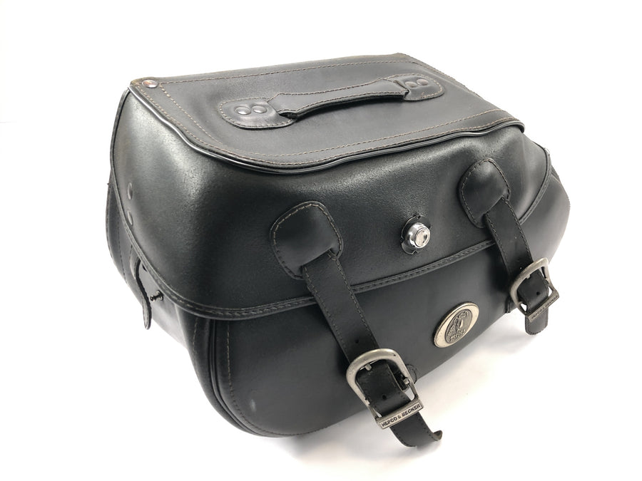 Honda VTX 1800 SC46 [2004] - Side case pair saddle bag leather case with key