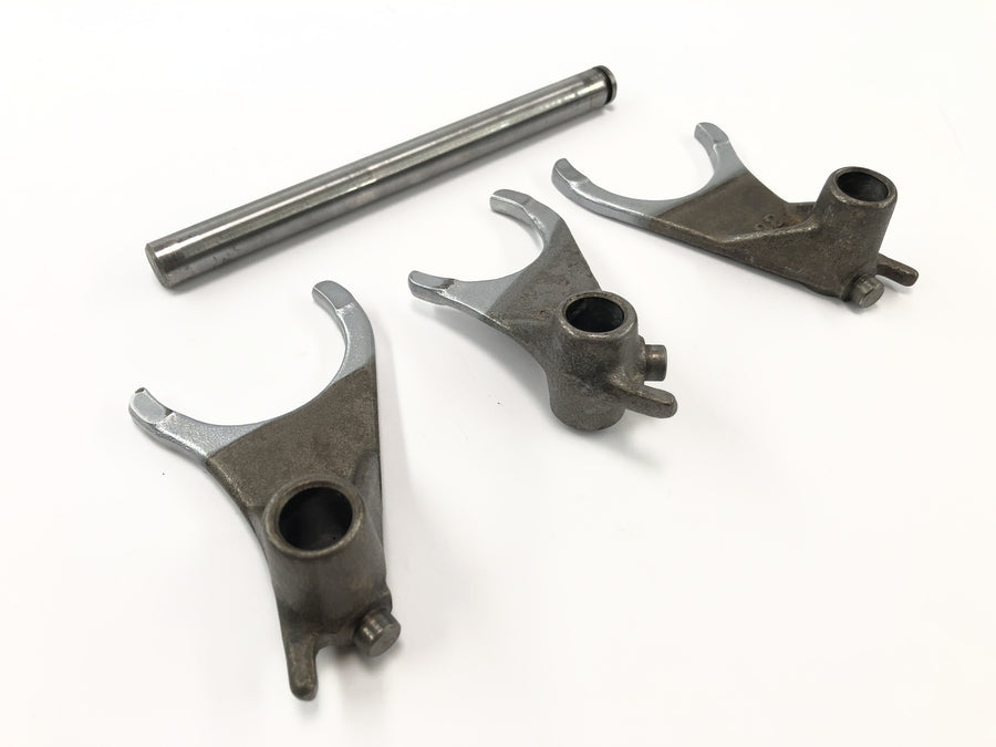 Kawasaki GPZ 1100 ZXT10E [1997] - Switch forks gear cobbles set with guidance axis guide
