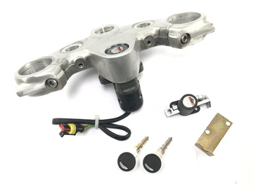 Moto Guzzi California 1100 EV KD [1998] - Lock set with upper fork bridge, ignition lock, seat lock - 0