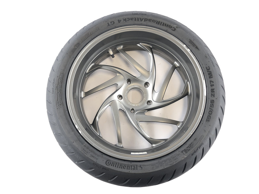 BMW K 1300 S K12S [2010] - rear wheel Rad rim behind 190 55 ZR17 DOT1223