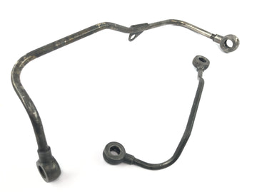 Yamaha MT 03 RM02 [2007] - Oil line pressure oil line engine housing lines oil pipe - 0