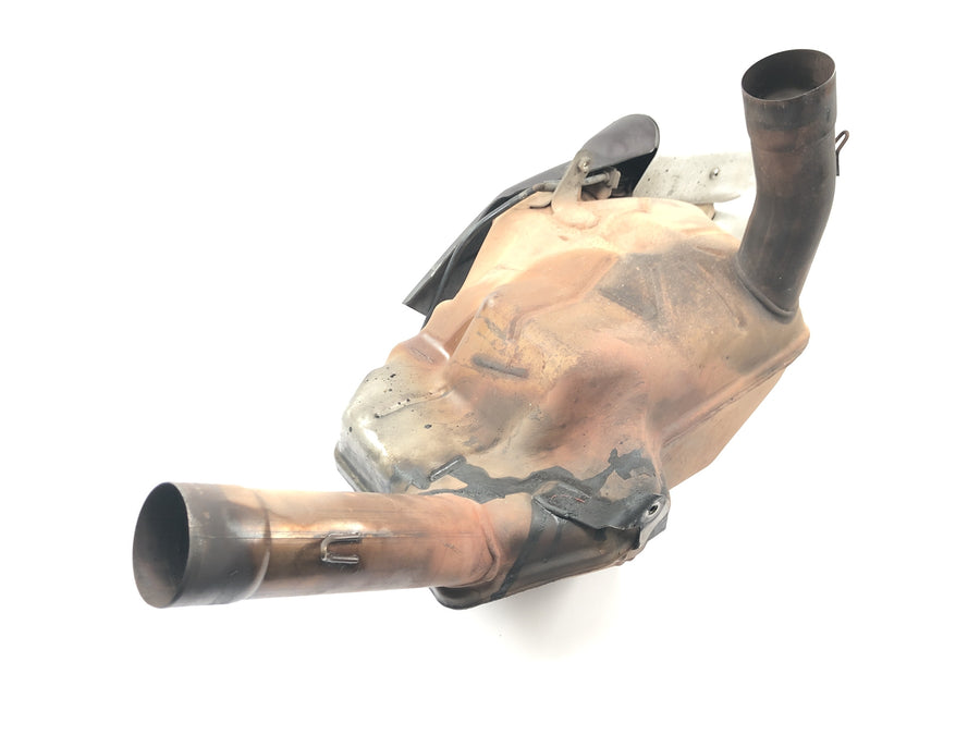 Ducati Multistrada 1200 S Touring [2009] - Exhaust rear silencer silencer exhaust collector