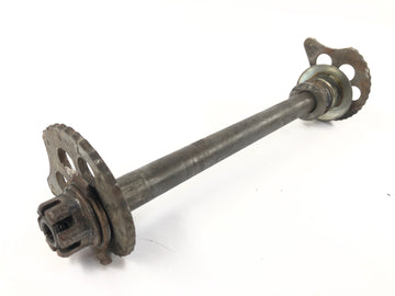 Yamaha XT 550 5Y3 [1982] - rear axle with chain tensioner