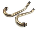 Moto Guzzi Stelvio 1200 4V [2009] - exhaust pipe manifold pipe stainless steel left and right-3