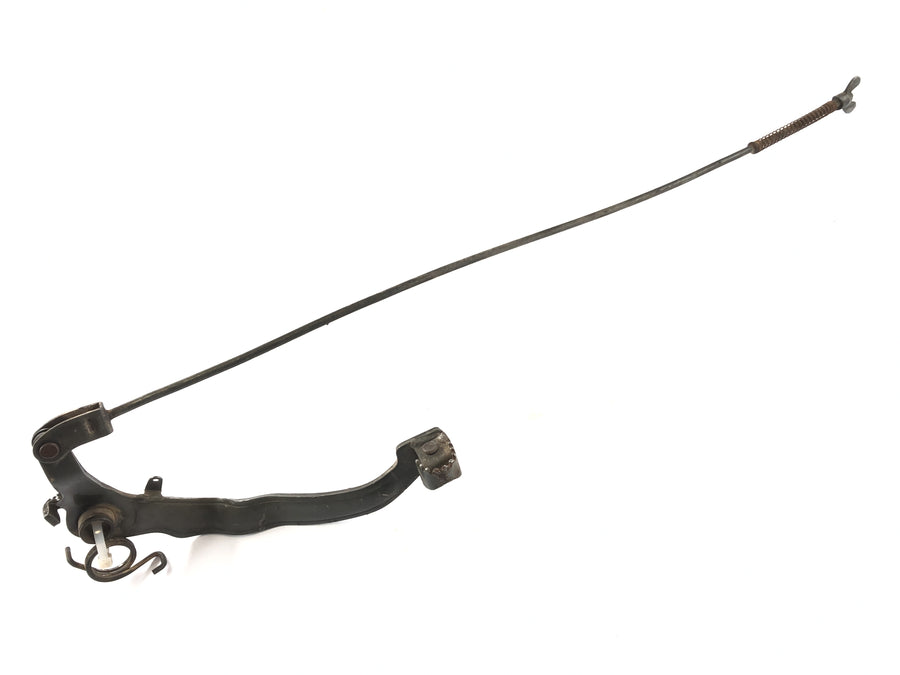 Yamaha XT 600 Zentere 34L [1985] - brake pedal with brake linkage
