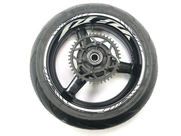 Yamaha YZF R1 RN04 [2001] - rear wheel rim wheel rim complete with chain wheel 17 inch 17x6.00" - 0