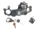 Honda XL 600 RM PD03 [1985] - Lock set ignition lock with fork bridge at the top and helmet lock-1