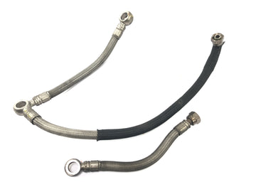 Moto Guzzi Stelvio 1200 8V [2016] - Oil line pressure line hose line steel flex - 0