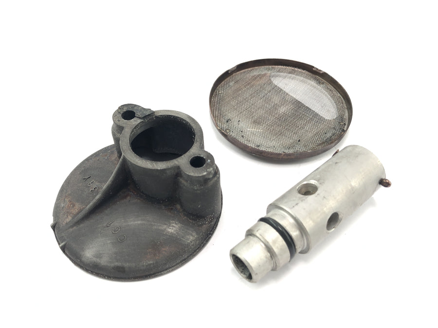 Yamaha FJ 1100 47E [1985] - Oil sieve Oil pump cover Filter tissue oil filter