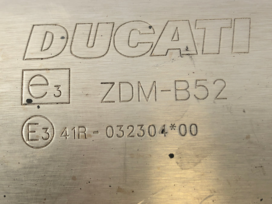 Ducati 1098 S H7 [2009] - exhaust silencer set couple