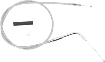 harley davidson fxwg [DRAG SPECIALTIES] - Stainless steel covered throttle cable