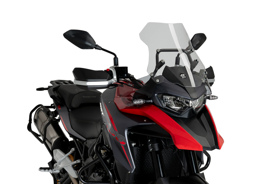QJ SRT 700X ON ROAD [2025] – Wind deflector extended – transparent