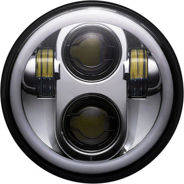 harley davidson sportster s rh 1250 s [CUSTOM DYNAMICS] – 5-3/4" LED halo headlight