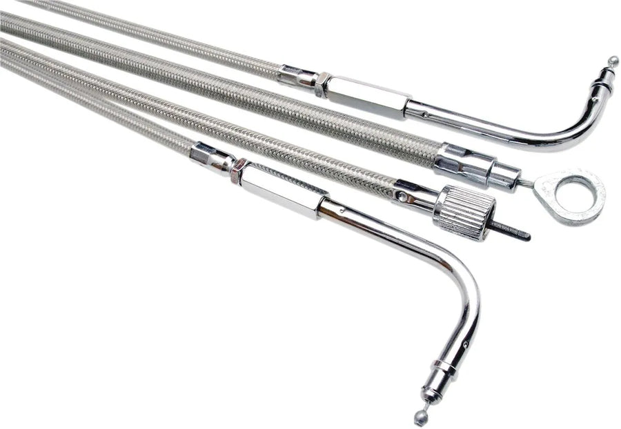 harley davidson flhtcui [MOTION PRO] – Armor Coat Braided Stainless Steel Speedometer Cable for Harley-Davidson