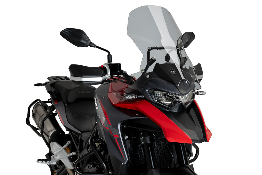 QJ SRT 700X ON ROAD [2025] – Wind Deflector Extended – Black