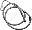 harley davidson flstc [DRAG SPECIALTIES] - Extended stainless steel brake line-3