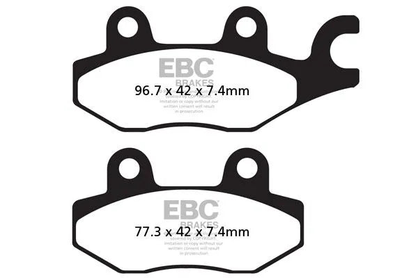 Aprilia SX 125 [EBC] – FA-HH series sintered metal brake pads