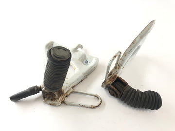 Honda XL 600 LM PD04 [1987] - Passenger footrests with holder - 0