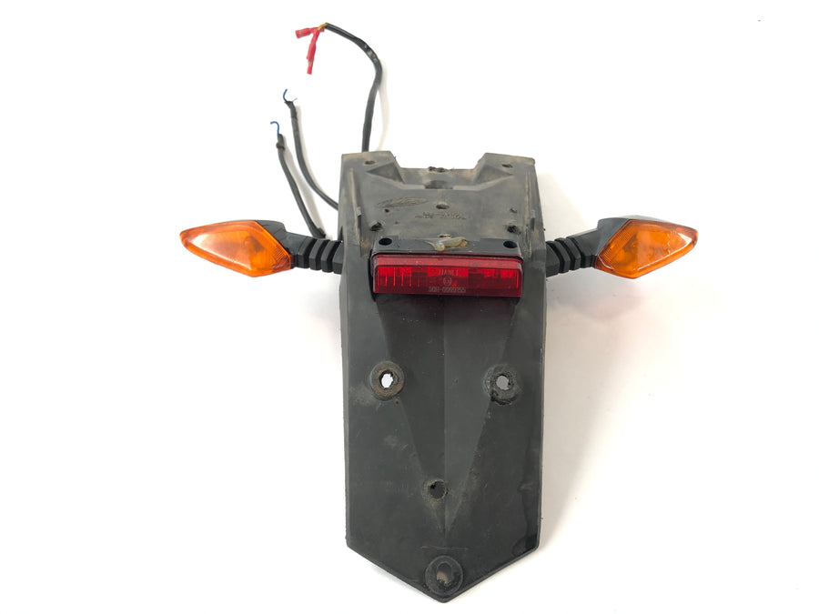 Beta RR 125 [2018] - License plate holder with taillight and indicators