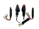 2 LED Indicator Black Resistors [E-Mark] - Yamaha XT 125 250 350 500 600 660-1