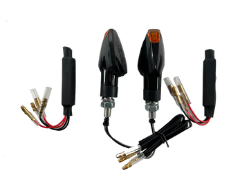 2 LED indicators black resistors [E-mark] - Triumph Tiger 855i 900 955i 1050 1200