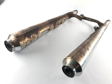 Yamaha XS 650 Type 447 [1975] - Exhaust silencer left and right - 0