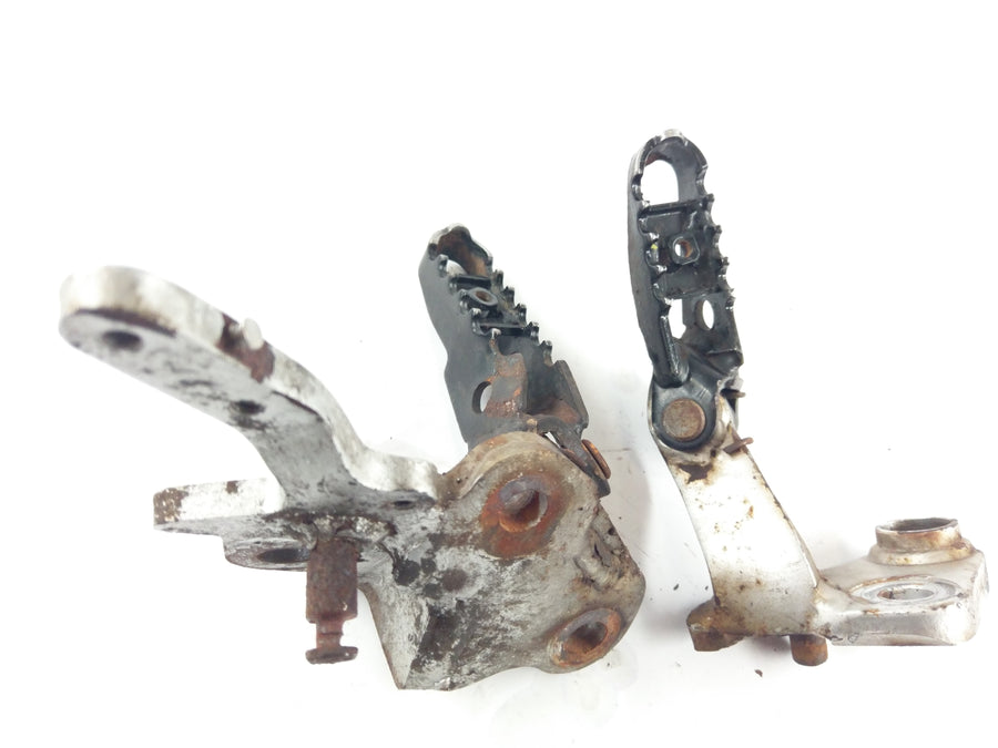 Honda Transalp XL 600 V PD06 [1991] - Footrests Driver footrests with holder set