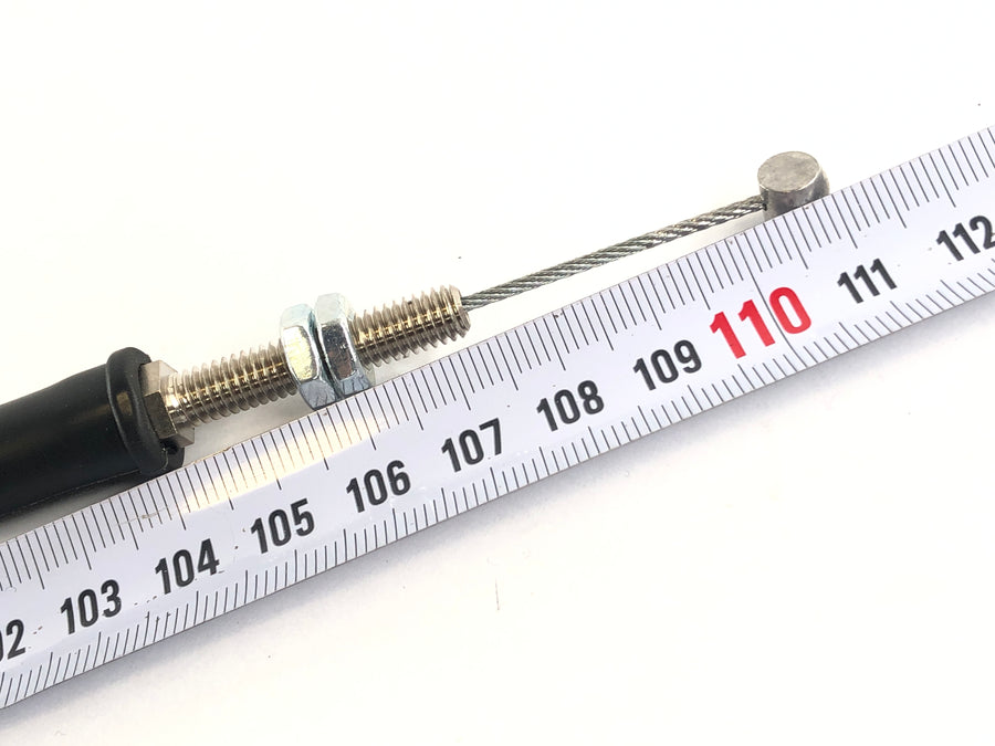 Suzuki DR 800 S Big SR42B - throttle cable - reinforced version side view