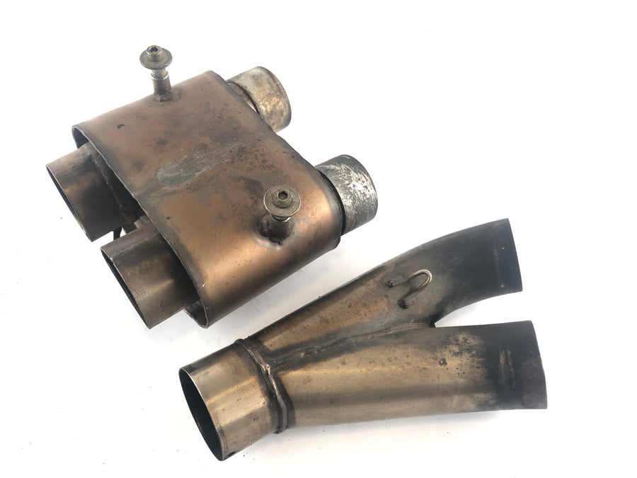 Ducati 999 H4 [2003] - Pre-silencer set exhaust