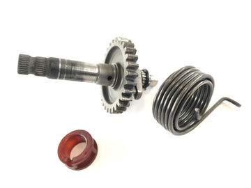Kawasaki KLR 250 KL250D [1988] - Kickstarter shaft with spring - 0