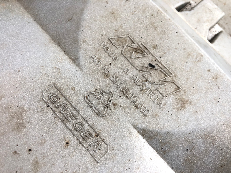 KTM 640 LC4 [2003] - Rear fender rear