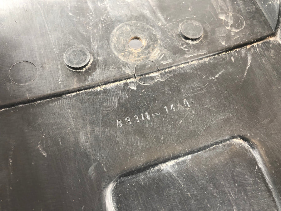 Suzuki DR 600 SN41A [1986] - Fender extension splash guard
